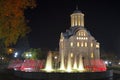 Pyatnitskaya Church at night. Chernigiv city. Ukraine