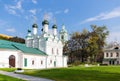 The Chernigov Martyrs church in Moscow Royalty Free Stock Photo