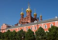 Chernigovsky skete is monastery  of Holy Trinity Sergius Lavra  in Sergiev Posad, Russia Royalty Free Stock Photo