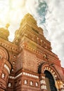 The Chernigovsky Skit Belfry in Sergiyev Posad, Russia Royalty Free Stock Photo