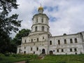 Chernihiv ecclesiastic Collegium, 1700 building, Summer gray day