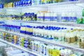 Shop of dairy products