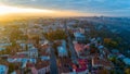 Chernivtsi from above