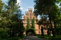 Architecture of the National University and Residence of the Metropolitan in Chernivtsi, Ukraine. Royalty Free Stock Photo