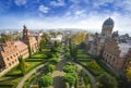 Chernivtsi National University landscape Royalty Free Stock Photo