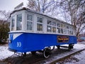 Monument to the first tram in