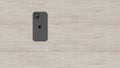 Chernivtsi, Ukraine - July 14, 2020: 3d render of back view of grey iphone 12.