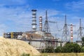 The Chernobyl nuclear power plant