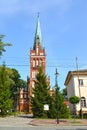 CHERNYAKHOVSK, RUSSIA. Church of St. Bruno of Querfurt 1902-1904. Kaliningrad region