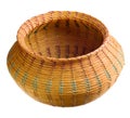 Cherokee handwoven basket Royalty Free Stock Photo