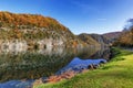 Cherokee National Forest along the Watauga River Valley in Tennessee, USA