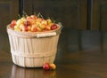 Cherries in Basket Royalty Free Stock Photo