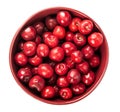 Cherries in bowl