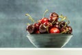 cherries contain polyphenols, which are compounds found