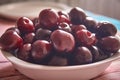 Cherries very deliciousto eat , from spain Royalty Free Stock Photo