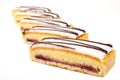 Cherry Bakewell Slices