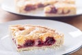 Cherry Bakewell Tart Royalty Free Stock Photo