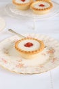 Cherry Bakewell Tart Royalty Free Stock Photo