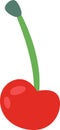 Cherry Berry Icon Royalty Free Stock Photo