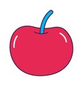 Cherry Berry Icon Royalty Free Stock Photo
