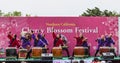 Cherry Bloosom festival in   San Francisco Ca. Royalty Free Stock Photo