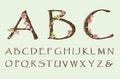 Cherry blossom font