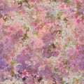 Cherry Blossom Seamless Pattern Royalty Free Stock Photo