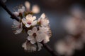 Cherry blossoms Close-up: Capture the details of individual cherry blossoms Royalty Free Stock Photo