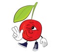 Cherry cartoon character