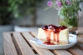 Cherry cheese cake, dessert