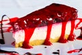 Cherry cheesecake
