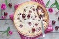 Cherry clafouti