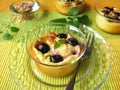 Cherry Clafoutis Royalty Free Stock Photo