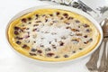 Cherry Clafoutis Royalty Free Stock Photo