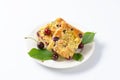 Cherry Crumbcake Squares Royalty Free Stock Photo
