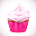 Cherry cupcake