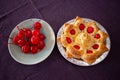 Cherry, Home made cherry pie Royalty Free Stock Photo