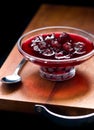 Cherry jam Royalty Free Stock Photo