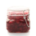 Cherry jam Royalty Free Stock Photo