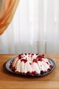 Cherry jelly cake