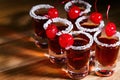 Cherry liquor Royalty Free Stock Photo