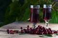 Cherry liquor Royalty Free Stock Photo
