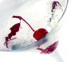 Cherry martini Royalty Free Stock Photo