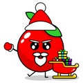 cherry mascot christmas gift trai