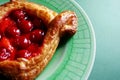 Cherry pastry Royalty Free Stock Photo