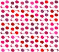 Cherry pattern seamless. Cherries background. Ornament of kids fabric