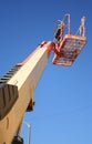 Cherry picker from below