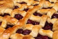 Cherry pie - Sweet cakes. Jam cakes. Hungarian food.