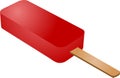 Cherry popsicle