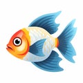 Cherry red congo tetra orange moor goldfish oscar fish colors animal largemouth bass silhouette blue light fish tank